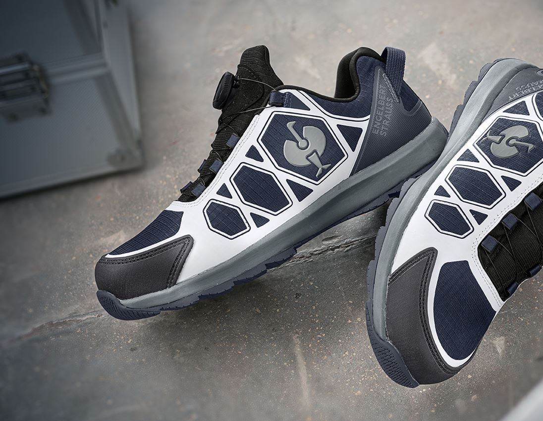 S1: S1 Safety shoes e.s. Baham II low + navy/black