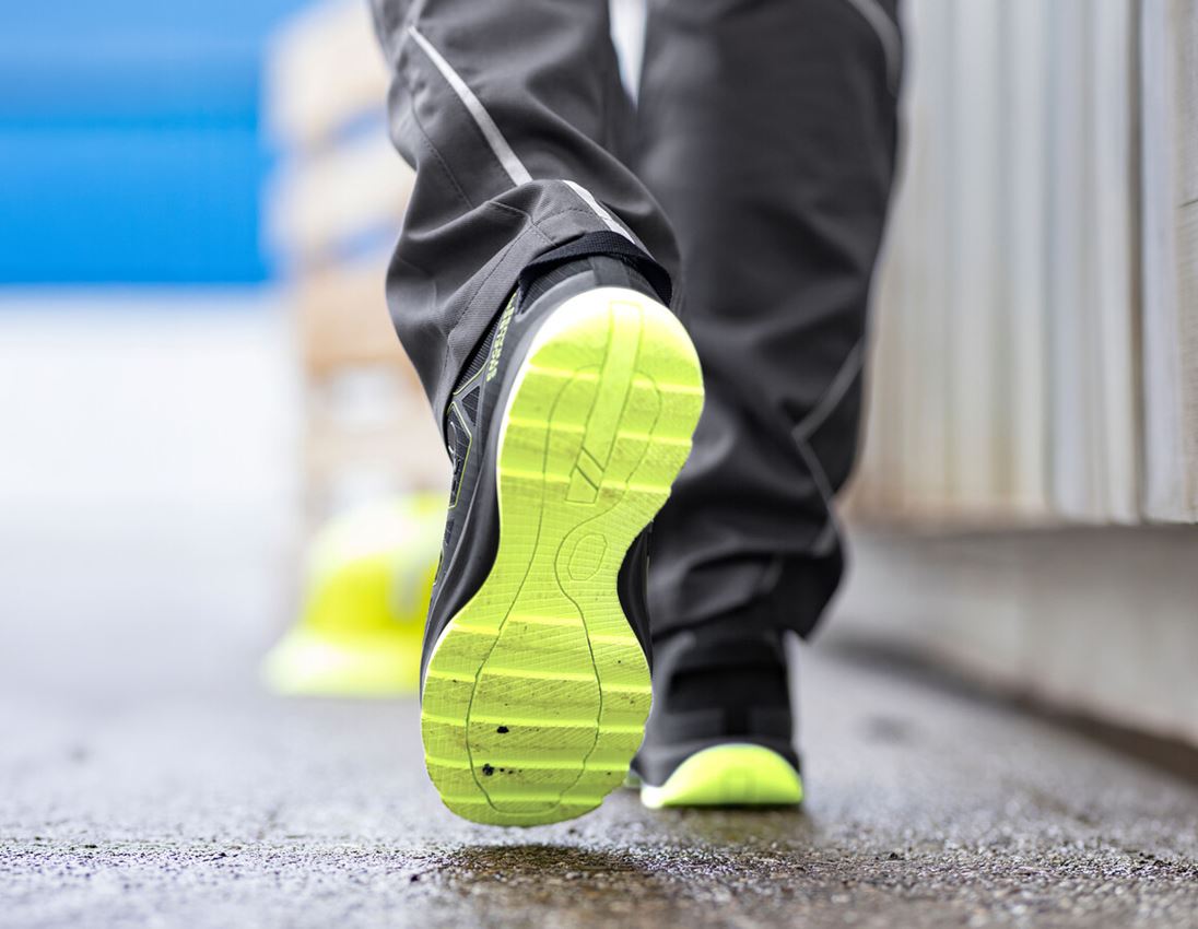 S1: S1 Chaussures basses de sécurité e.s. Baham II low + anthracite/jaune fluo 2