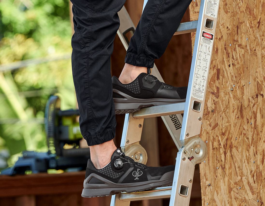 S1: S1 Chaussures basses de sécurité e.s. Mareb + noir/anthracite 1