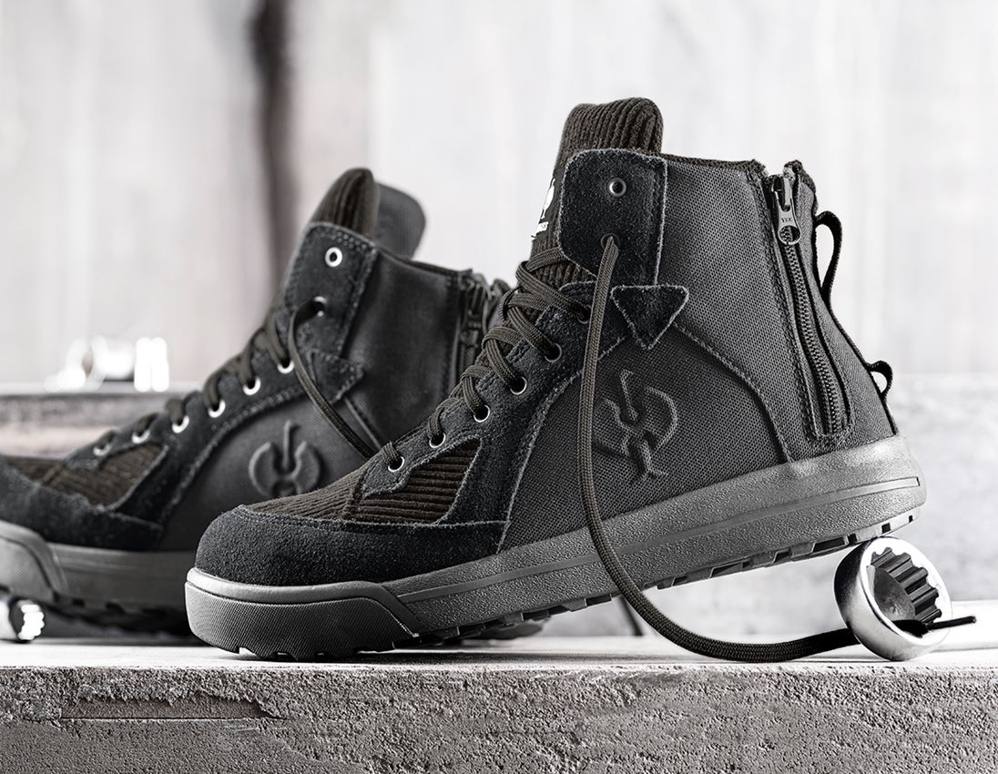 S1: S1 Safety boots e.s. Janus II mid + oxidblack