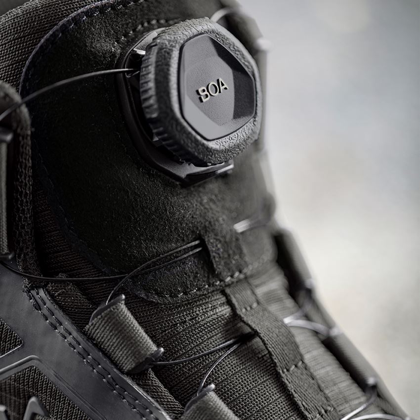 S1P: S1P Chaussures hautes sécurité e.s. Baham II mid + noir 2