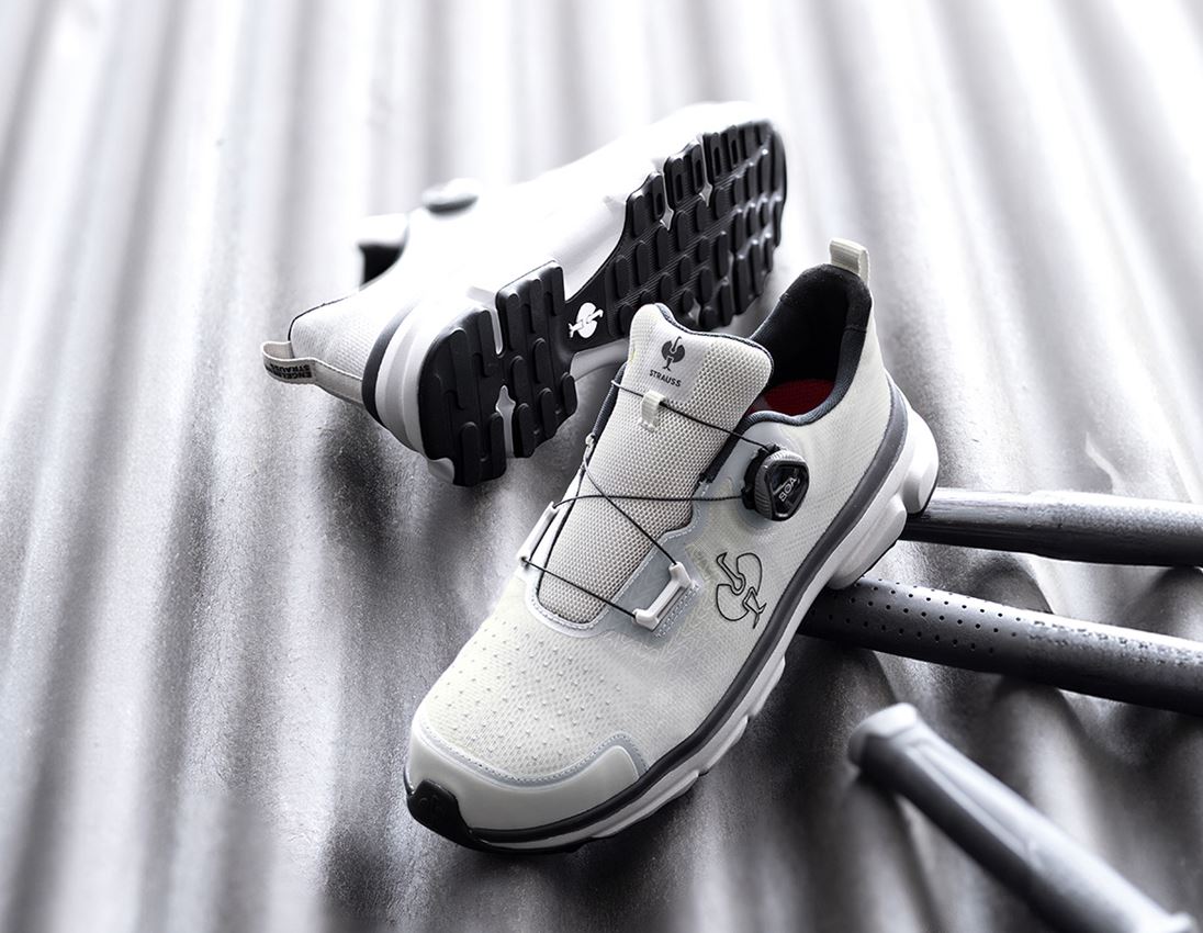 S1: S1 Sicherheitshalbschuhe e.s. Triest low + silber