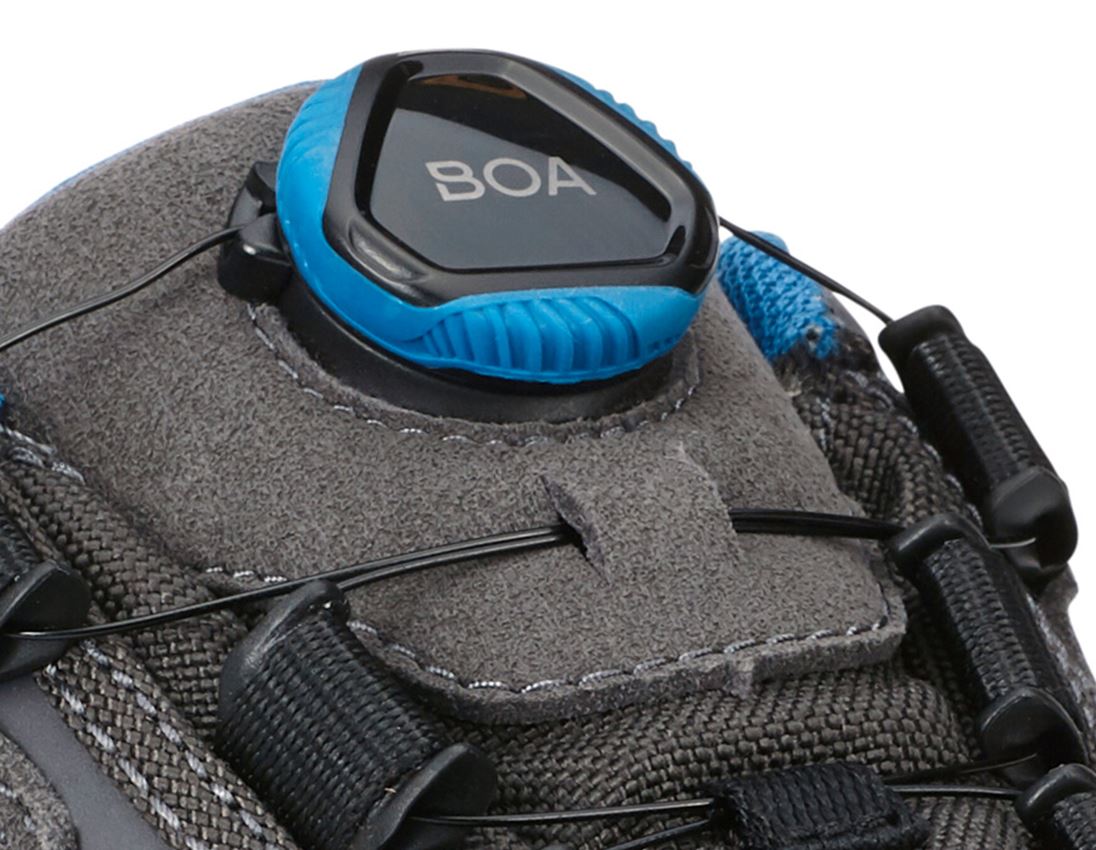 S3: S3 Sicherheitshalbschuhe e.s. Kastra II low + titan/enzianblau 1