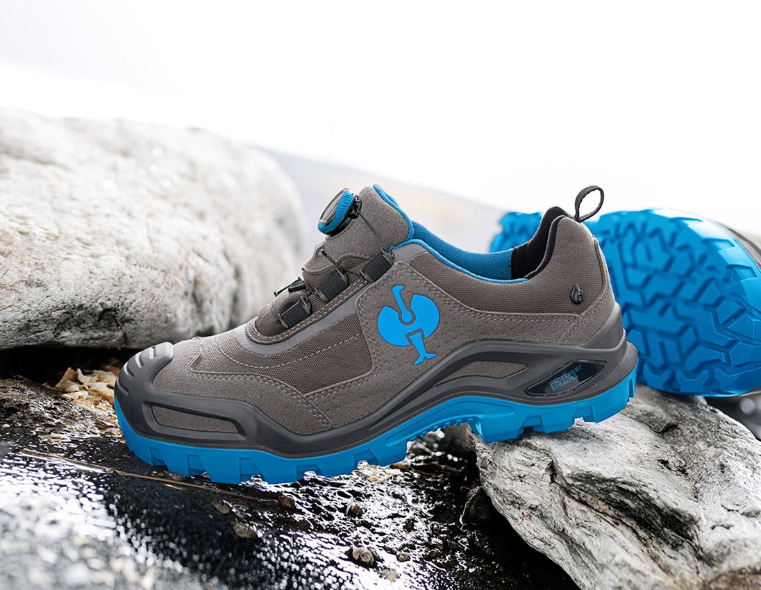 S3: S3 Sicherheitshalbschuhe e.s. Kastra II low + titan/enzianblau
