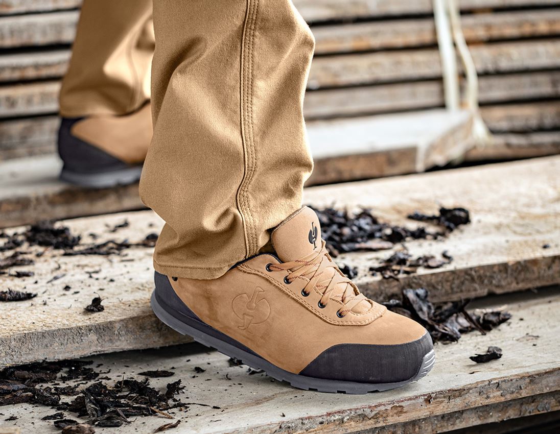 S7: S7L Sicherheitshalbschuhe e.s. Thyone II + mandelbraun/schwarz 1
