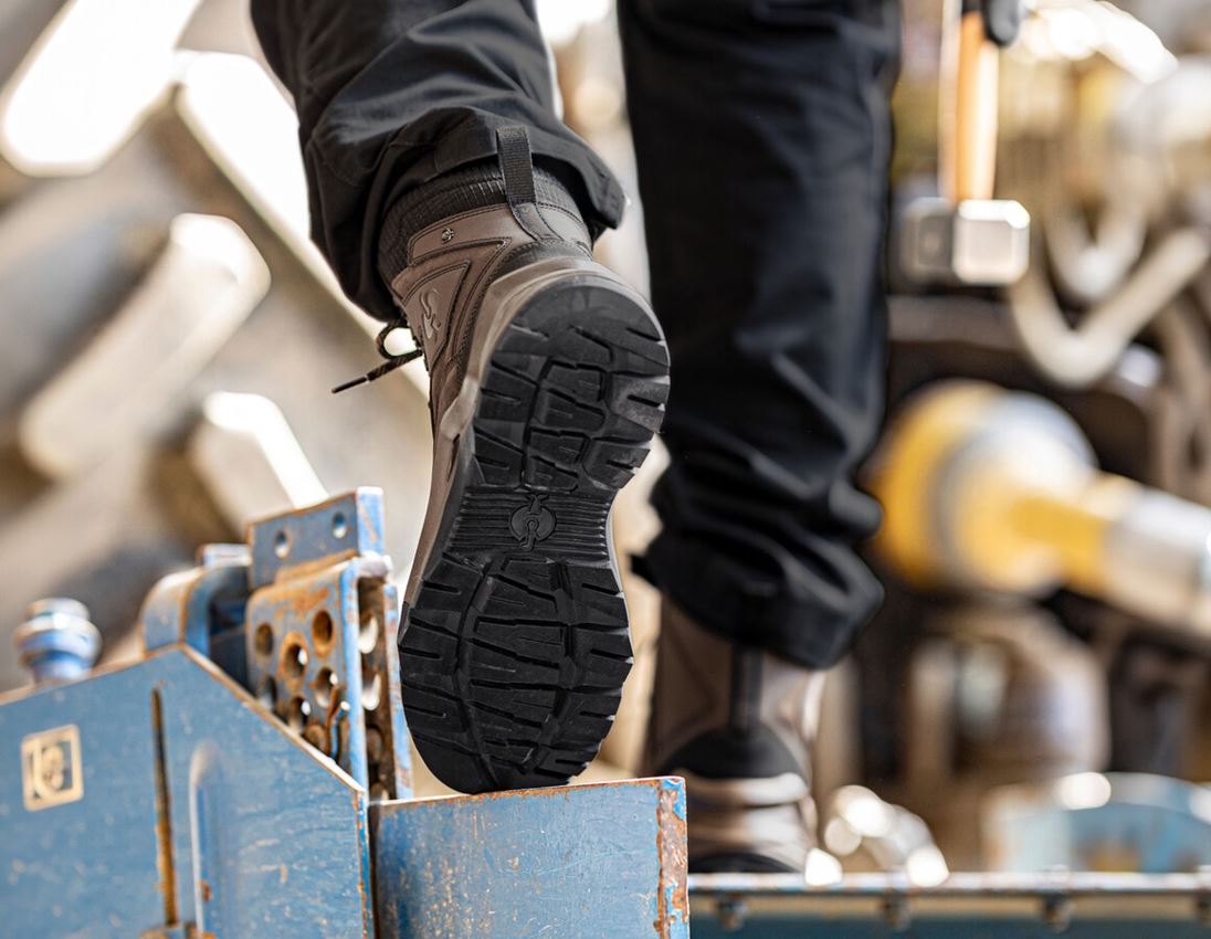 S7: S7 Safety boots Strauss.7004 high + chestnut 5