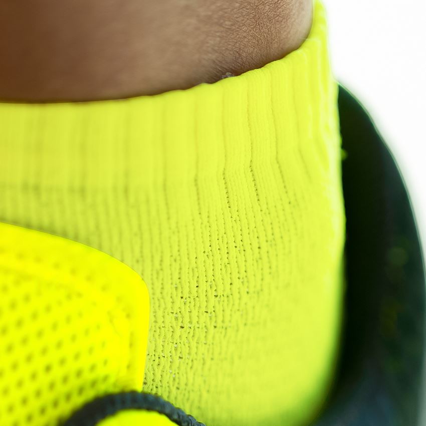 Socken | Strümpfe: e.s. Allseason Socken Function light/low + warngelb/anthrazit 2