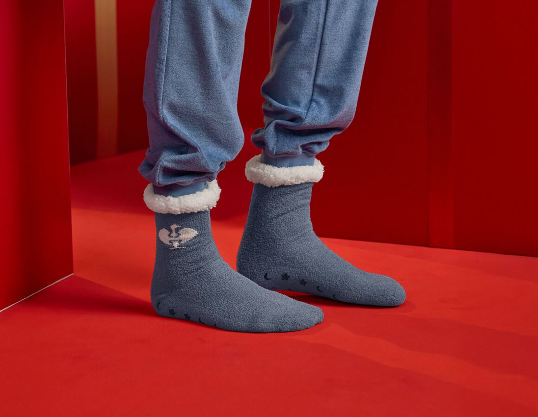 Accessoires: e.s. Chaussettes en fibre polaire + bleu nordique 1