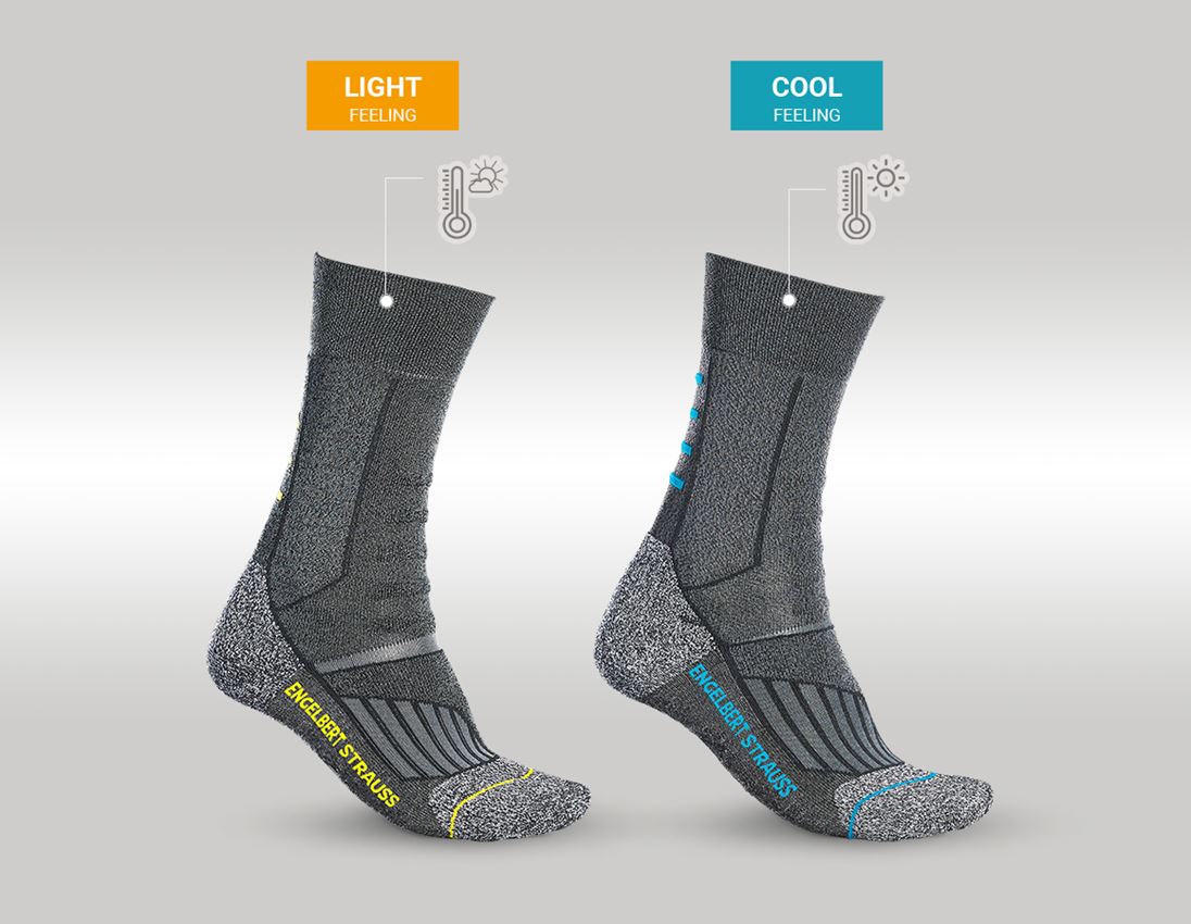 Socks: Sock test set e.s. Allround + dark grey melange