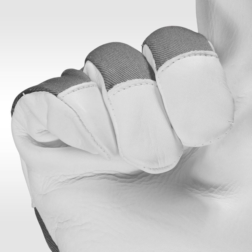 Cuir: Gants en cuir grénelé Platinum 2