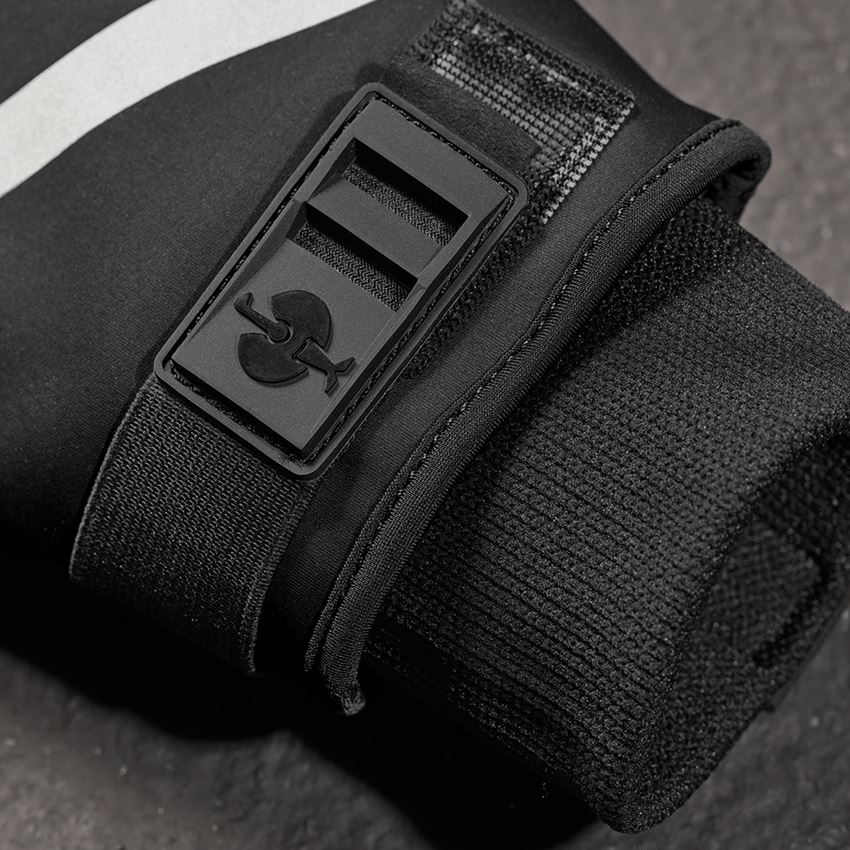 Hybrid: Gloves e.s.trail winter + black/basaltgrey 2
