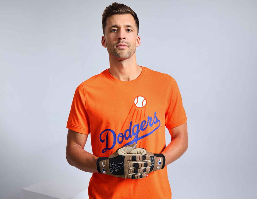 Hybrid: MLB™ Mechanic's gloves + LA brown/black 1