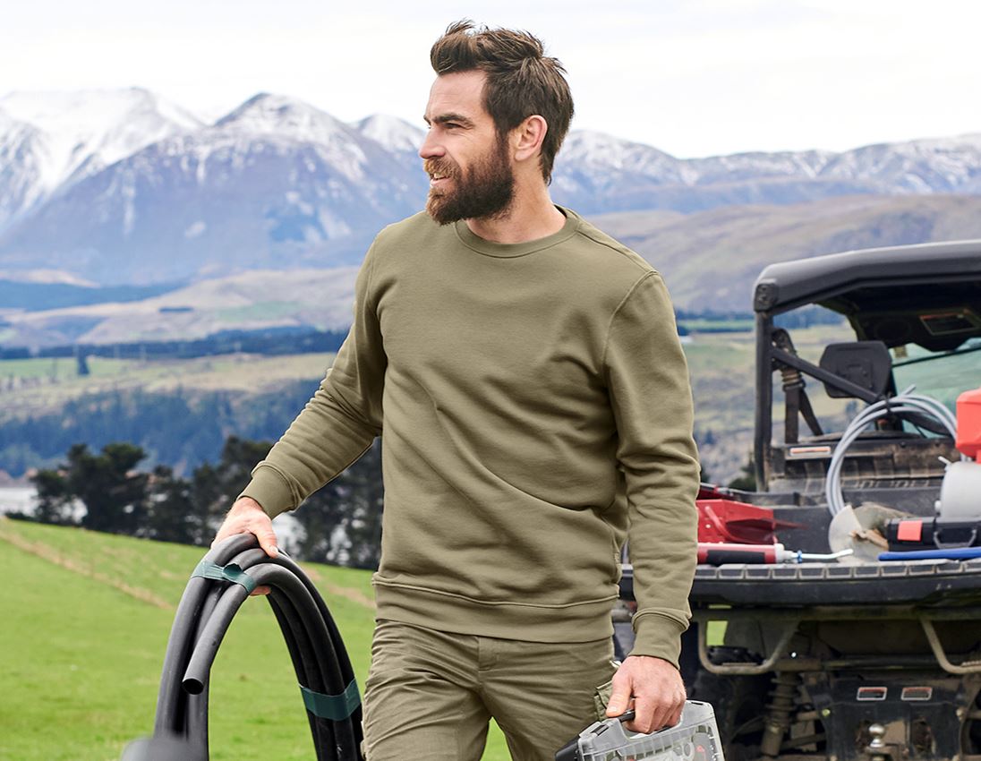 Shirts, Pullover & more: e.s. Sweatshirt poly cotton + reed