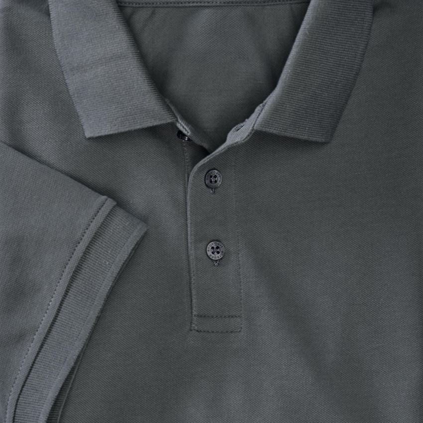 Shirts, Pullover & more: e.s. Polo shirt cotton Deluxe + anthracite 2