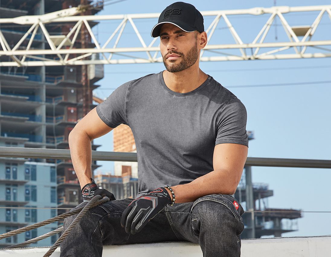 Shirts, Pullover & more: e.s. T-shirt vintage cotton stretch + cement vintage 1