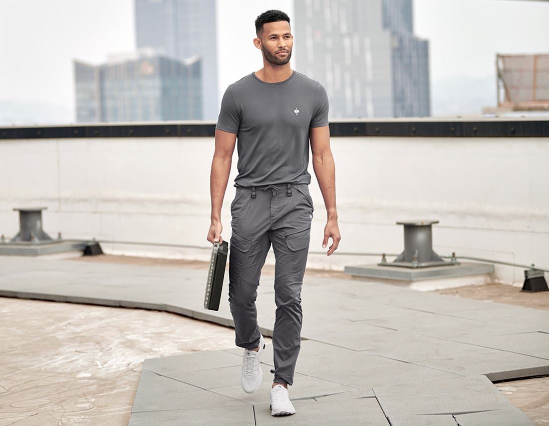 Shirts, Pullover & more: Modal-shirt e.s. ventura vintage + basaltgrey 1