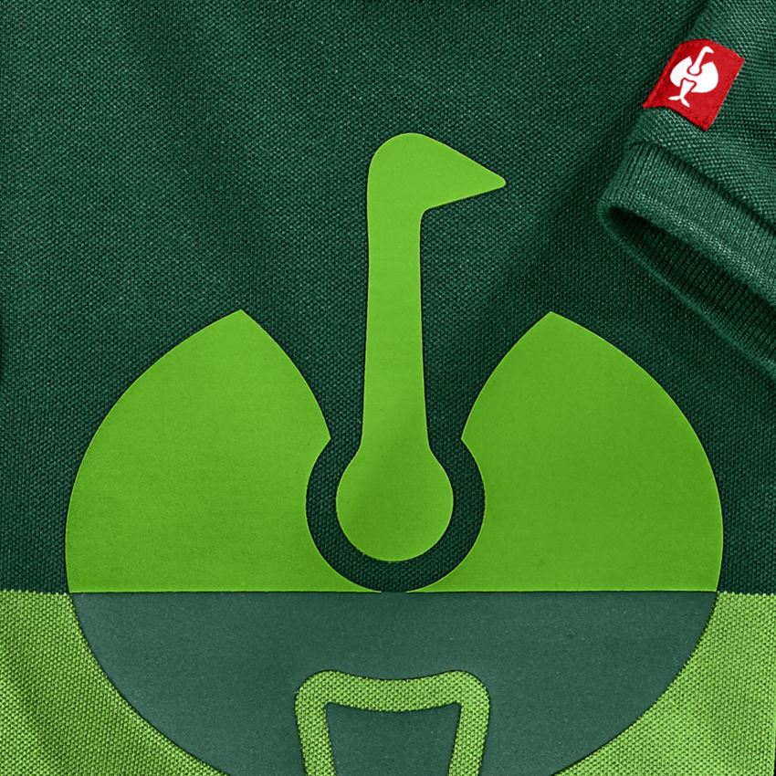 Thèmes: e.s. Pique-Shirt colourblock, enfants + vert/vert d'eau 2