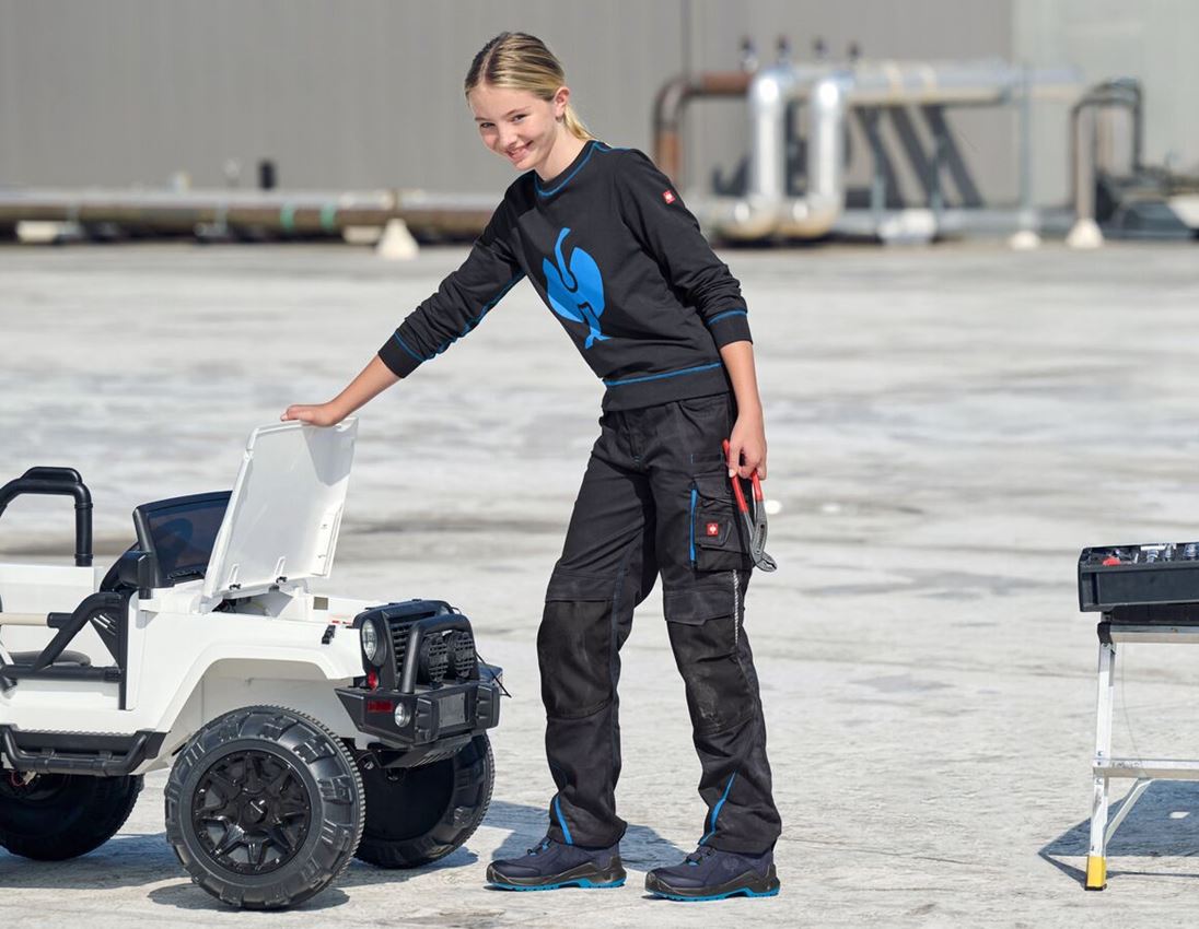 Shirts, Pullover & more: Sweatshirt e.s.motion 2020, children's + graphite/gentianblue 1