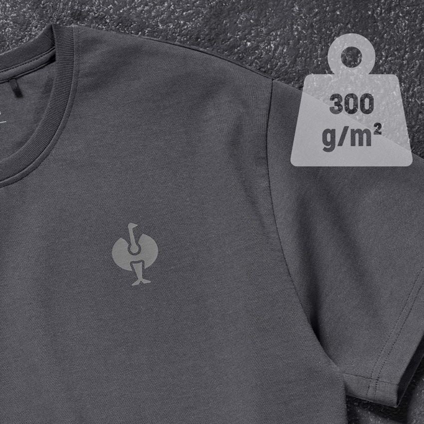 Themen: T-Shirt heavy e.s.iconic + carbongrau 2