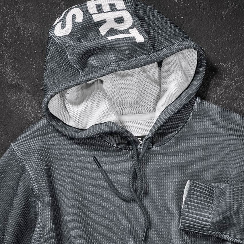 Themen: Strickhoody e.s.iconic + carbongrau 2