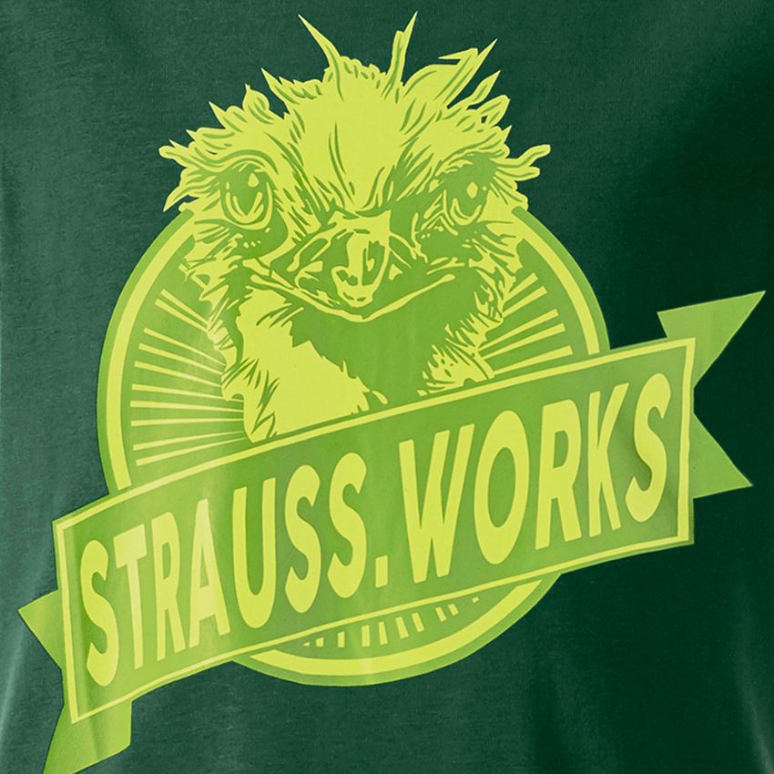 Shirts & Co.: e.s. T-Shirt strauss works, Kinder + grün 2