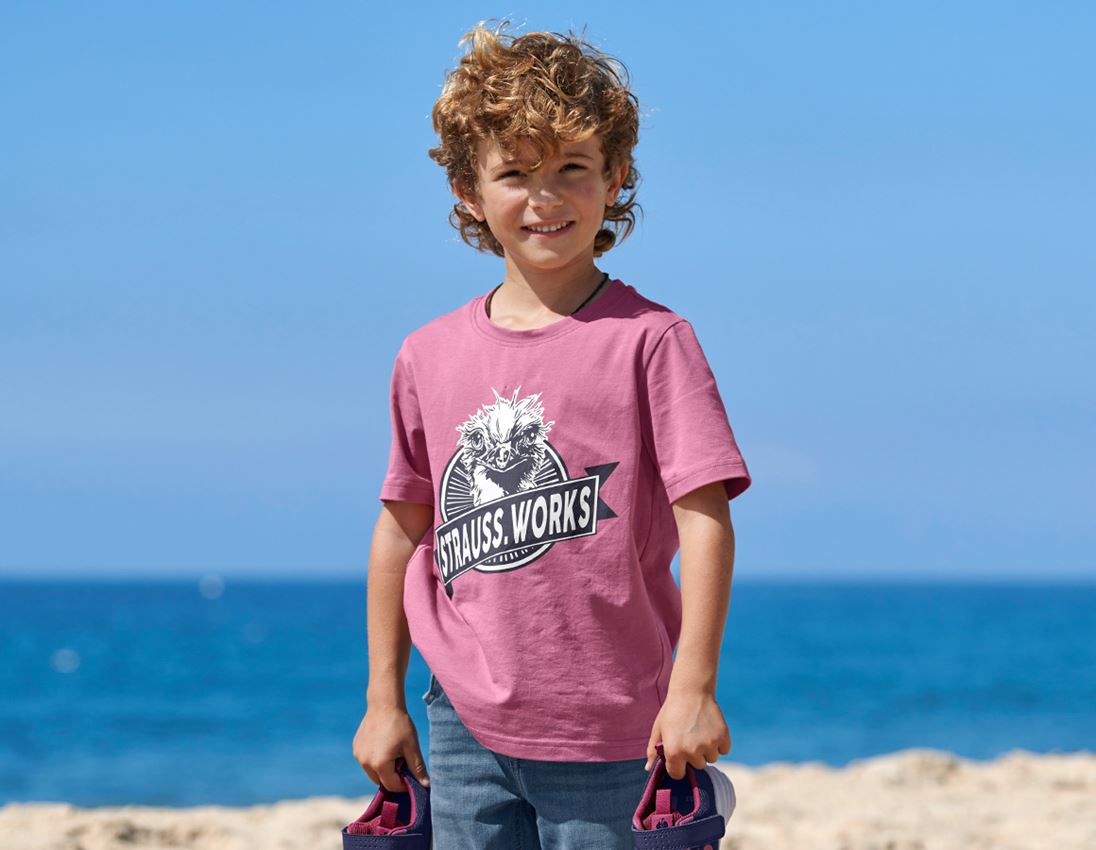 Shirts, Pullover & more: e.s. T-shirt strauss works, children's + tarapink
