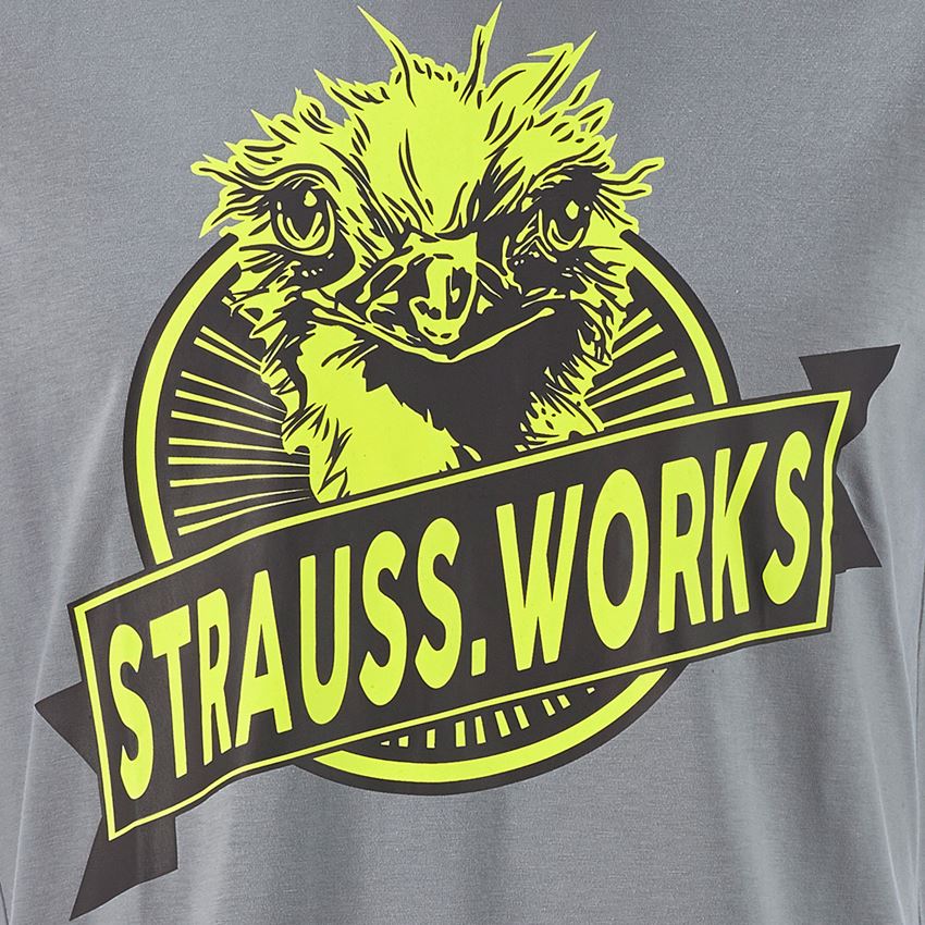 Shirts & Co.: e.s. T-Shirt strauss works + platin 2
