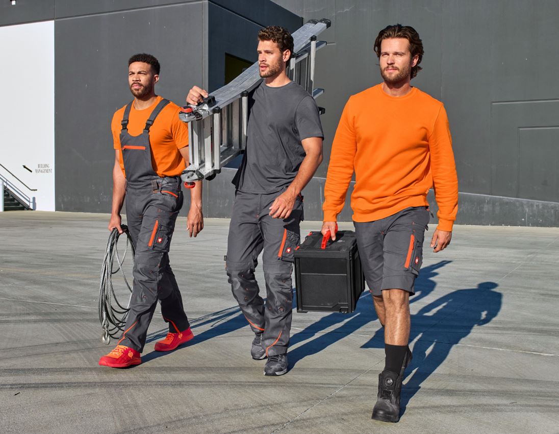 Shirts, Pullover & more: e.s. T-shirt cotton light + anthracite 4