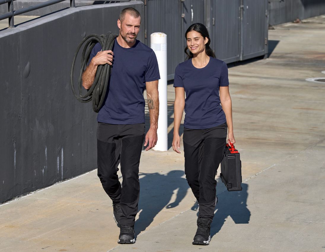 Shirts, Pullover & more: e.s. T-shirt cotton light + navy 3