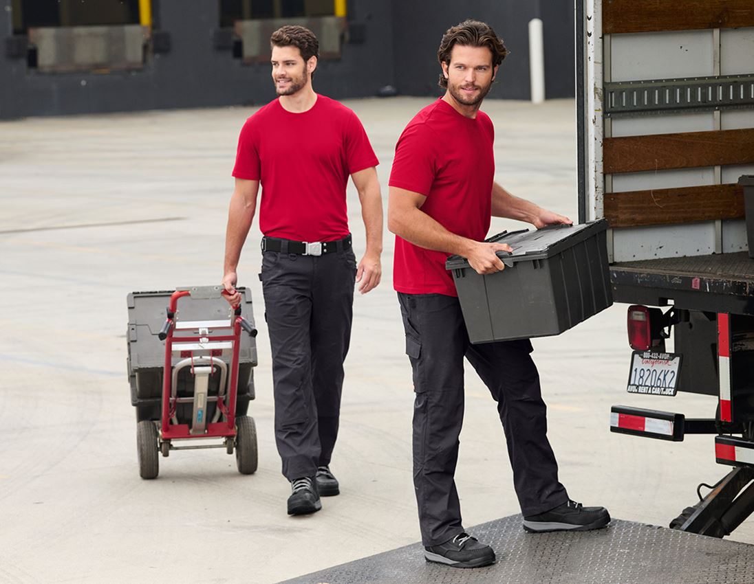 Shirts, Pullover & more: e.s. T-shirt cotton light + fiery red 3