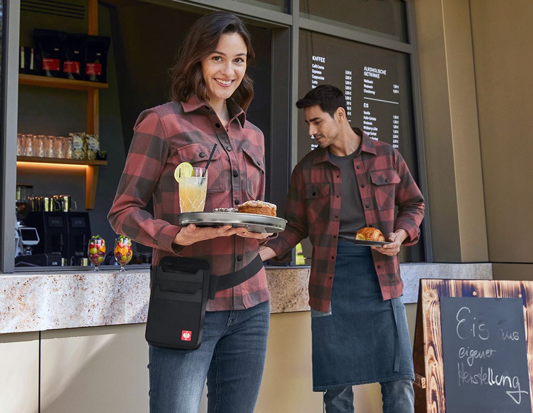 Shirts, Pullover & more: Check shirt e.s.iconic + oxidred/carbongrey 3