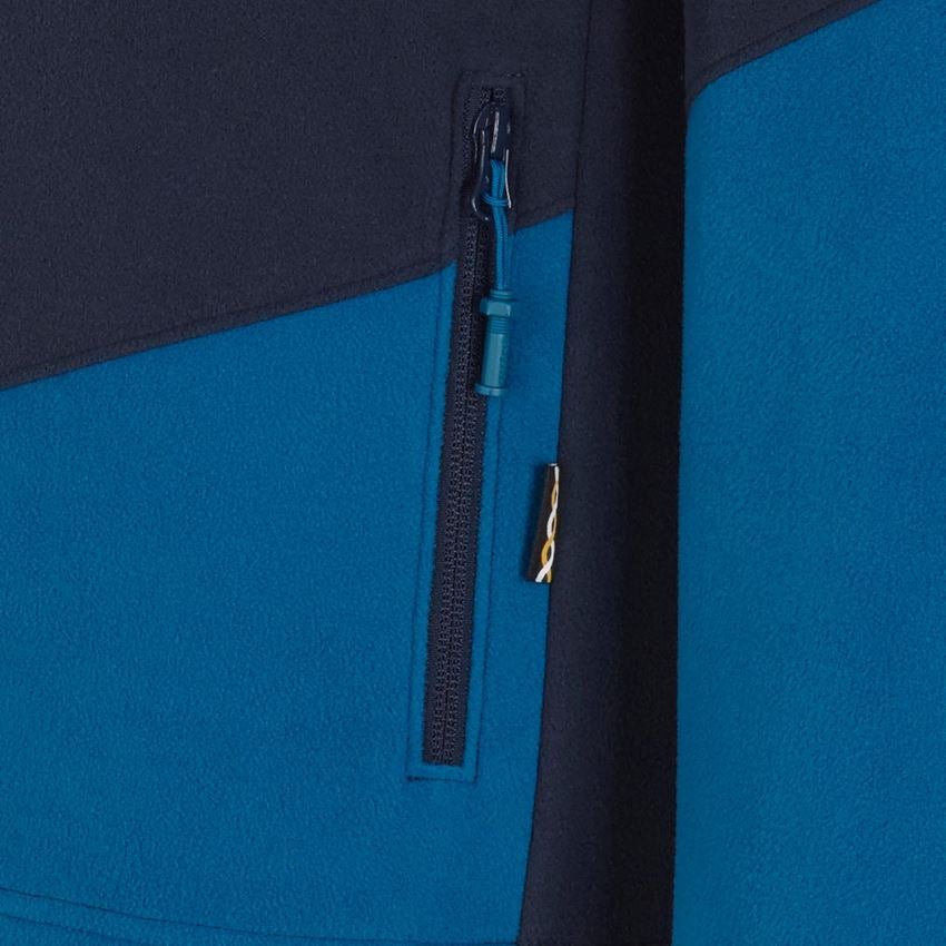 Thèmes: Pull en laine polaire e.s.motion 2020 + bleu foncé/atoll 2