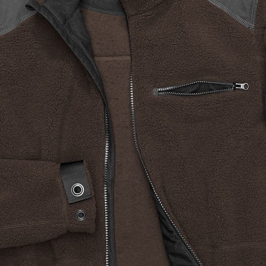 Cold: Faux fur jacket e.s.roughtough  + bark 2