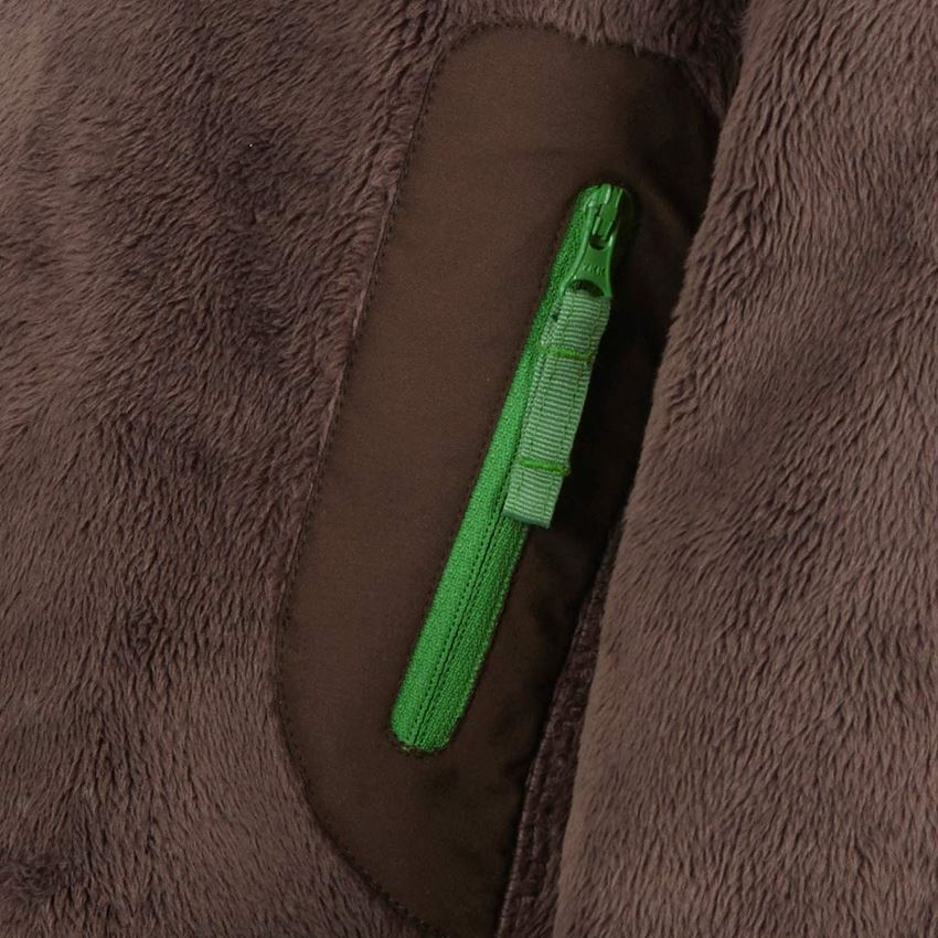 Hauts: Pull camionneur Highloft e.s.motion 2020, enfants + marron/vert d'eau 2