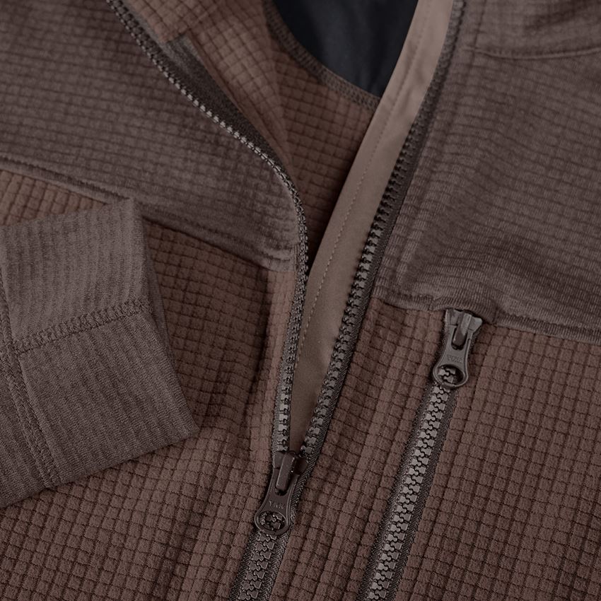 Shirts, Pullover & more: Troyer climacell e.s.dynashield + chestnut melange 2