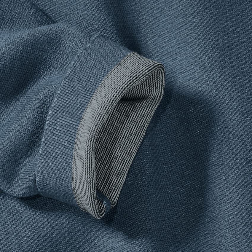 Topics: Knitted pullover e.s.iconic + oxidblue 2