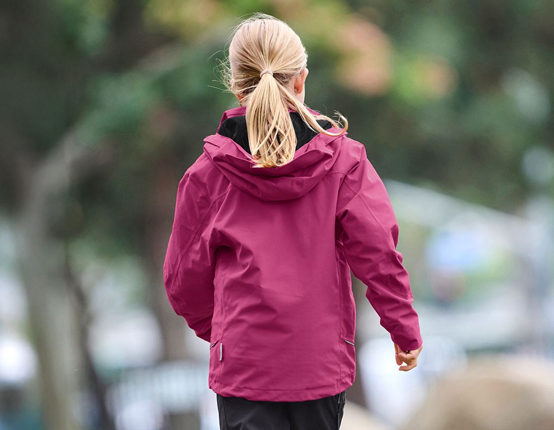 Jacken: 3 in 1 Funktionsjacke e.s.vision, Kinder + beere 2