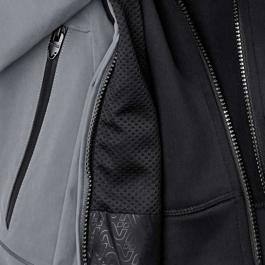 Jacken: 3 in 1 Funktionsjacke e.s.vision, Herren + zement 2
