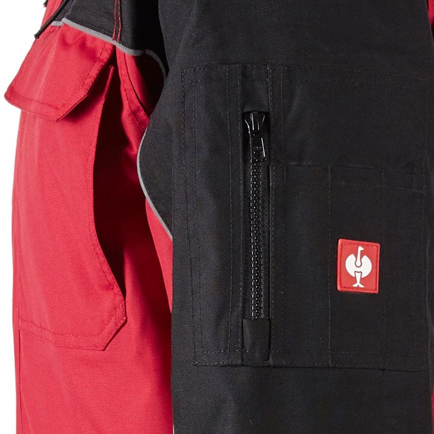 Vestes de travail: Blouson aviateur e.s.image + rouge/noir 2