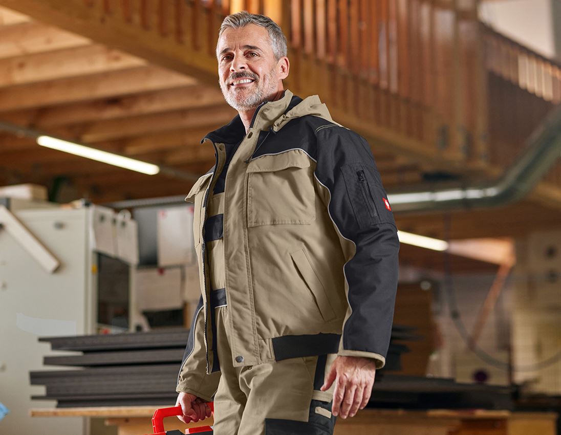 Themen: Pilotenjacke e.s.image + khaki/schwarz 1