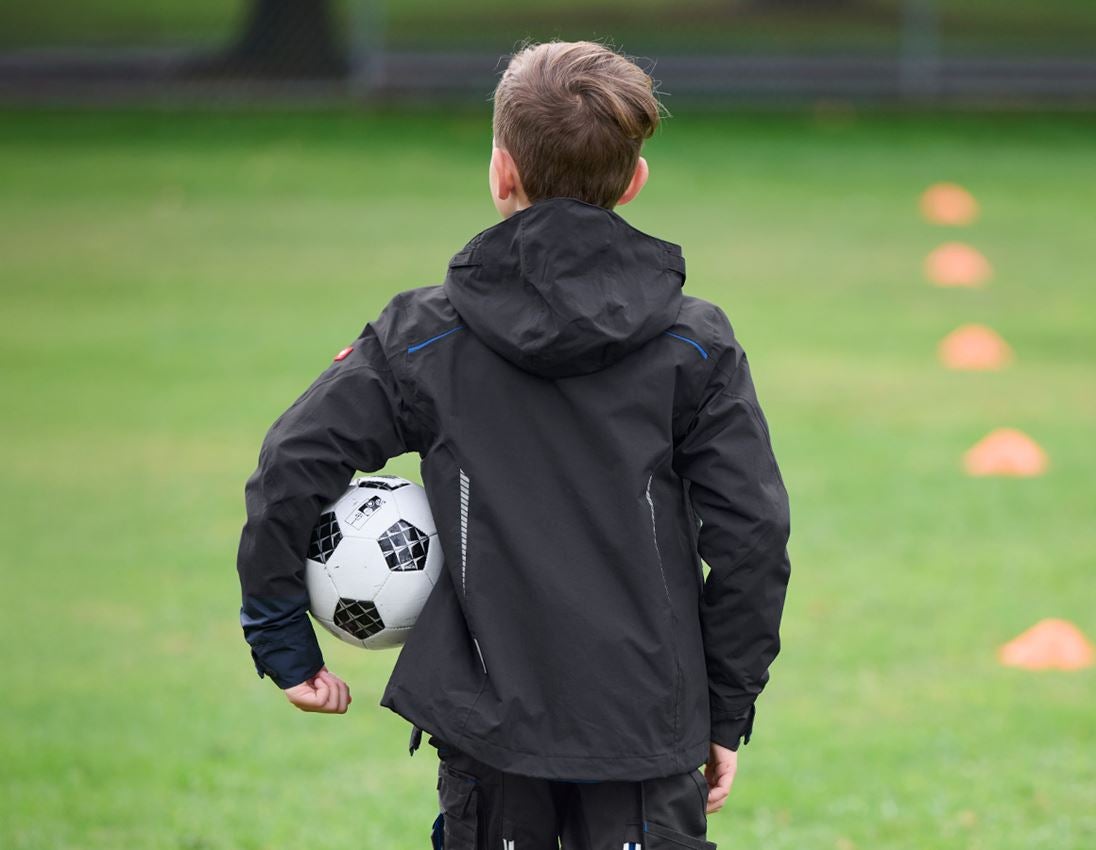 Larger gifts: 3 in 1 functional jacket e.s.motion 2020,  childr. + graphite/gentianblue 3