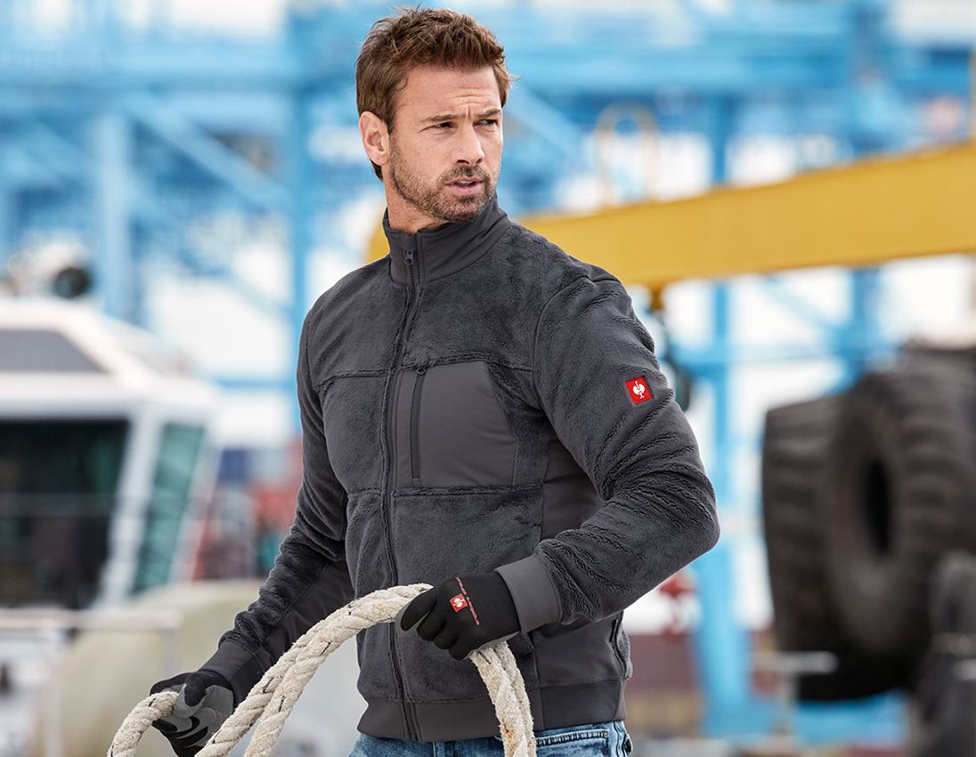 Jacken: Jacke highloft e.s.dynashield + anthrazit