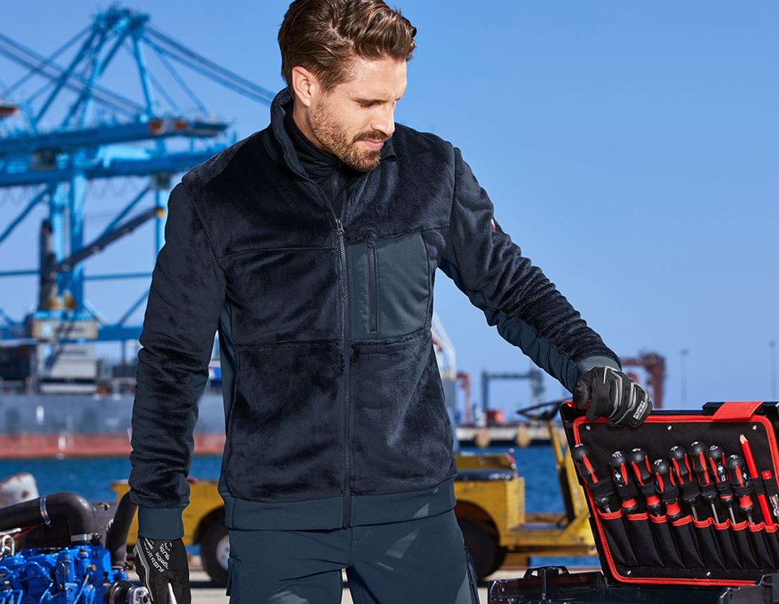 Jacken: Jacke highloft e.s.dynashield + pazifik