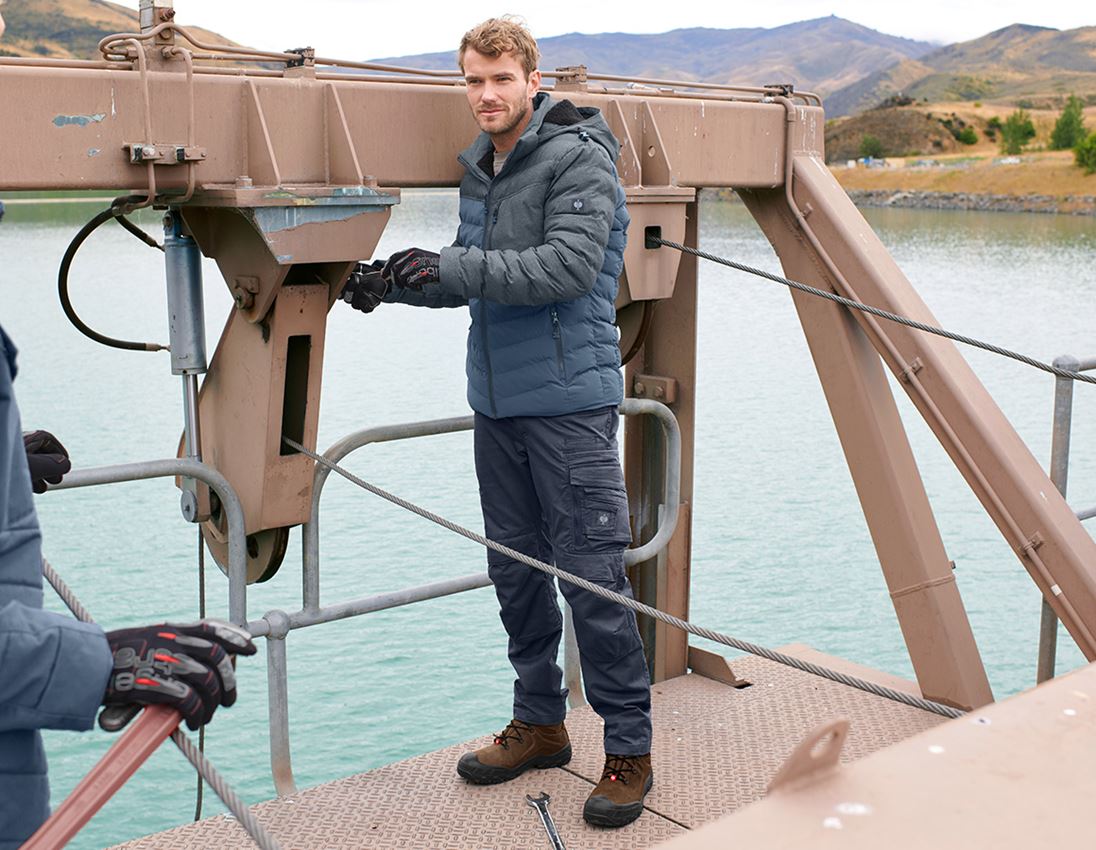 Jacken: Winterjacke e.s.motion ten + schieferblau 1