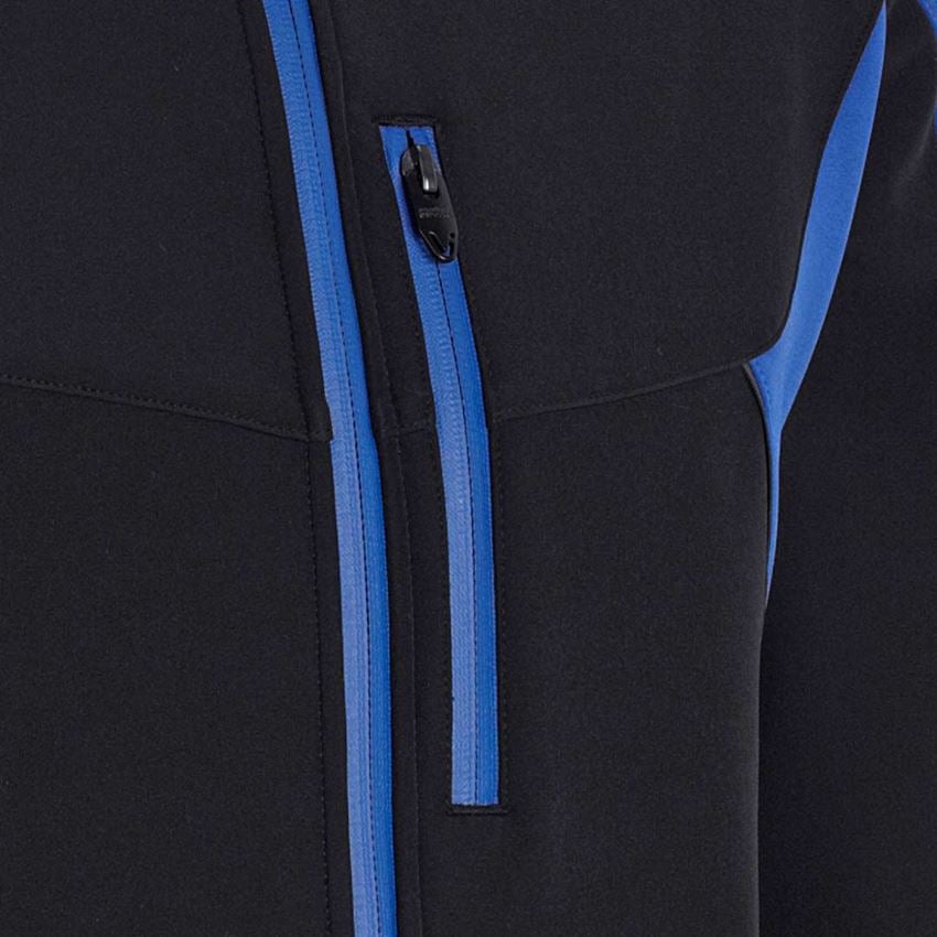 Thèmes: Veste softshell e.s.vision + noir/bleu royal 2
