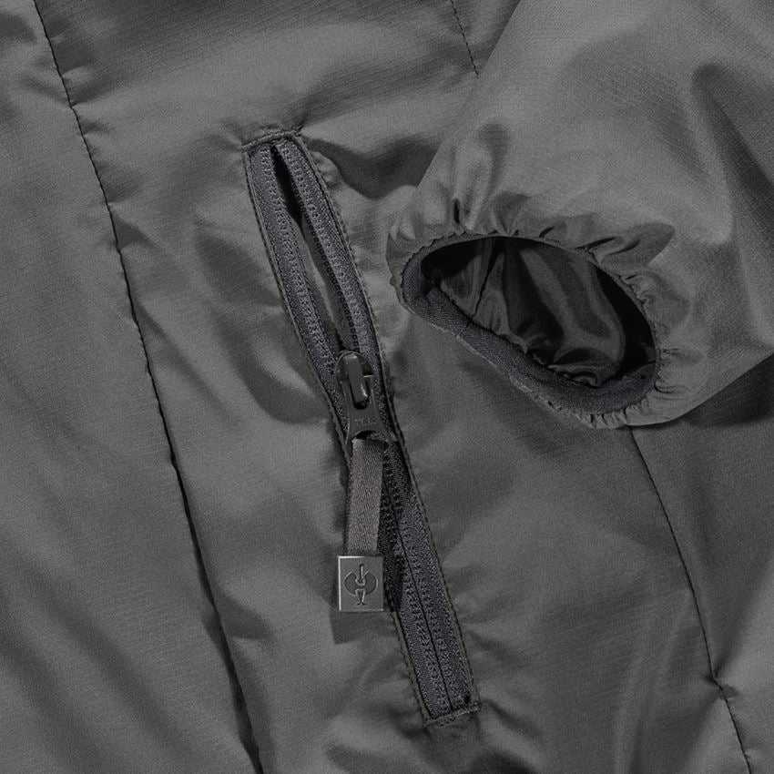 Work Jackets: e.s. Padded jacket CI, ladies' + anthracite 2