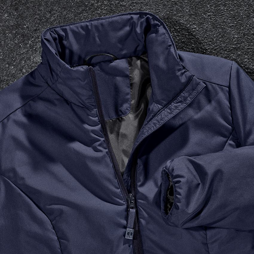 Jacken: e.s. Padded-Jacke CI, Damen + dunkelblau 2