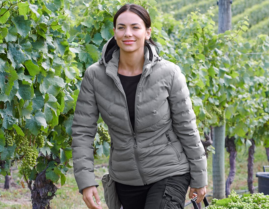 Jacken: Winterjacke e.s.motion ten, Damen + granit