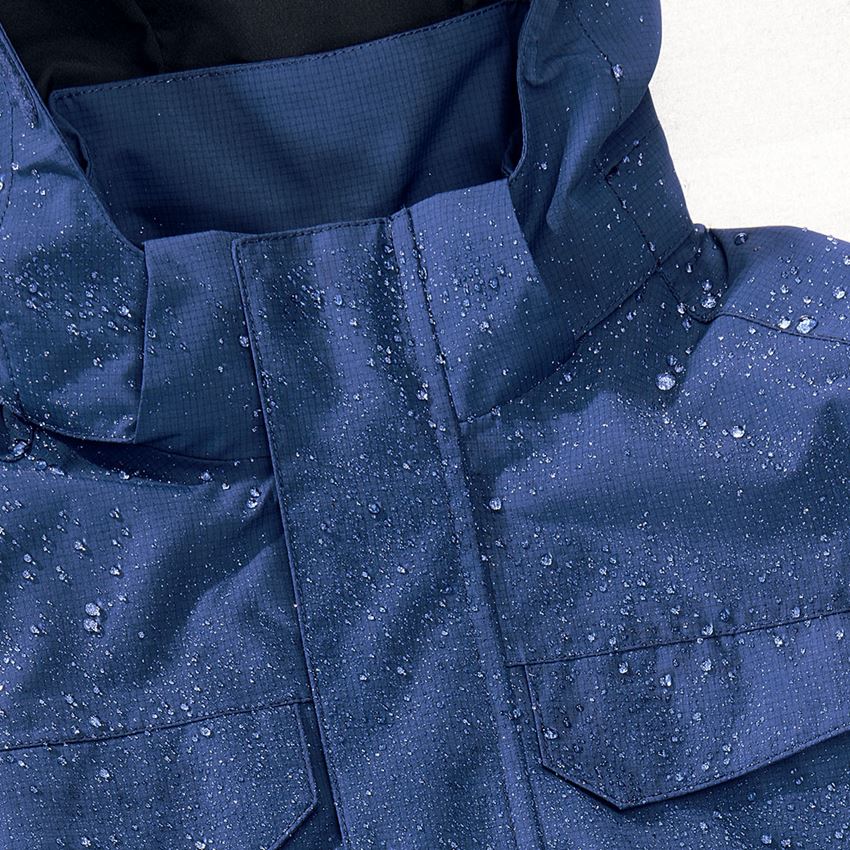 Jackets: Rain jacket e.s.concrete, children's + alkaliblue 2