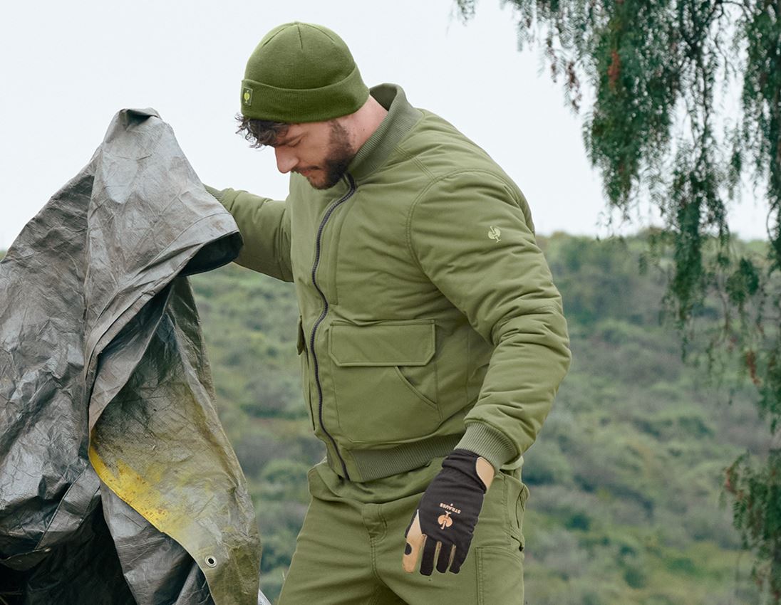 Work Jackets: Pilot jacket e.s.iconic + mountaingreen 1
